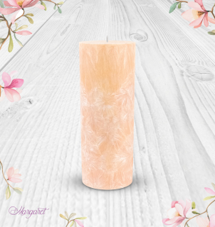 Svíčka Válec 3 (20 cm) – Meruňková / Pomeranč a skořice / Motýlek